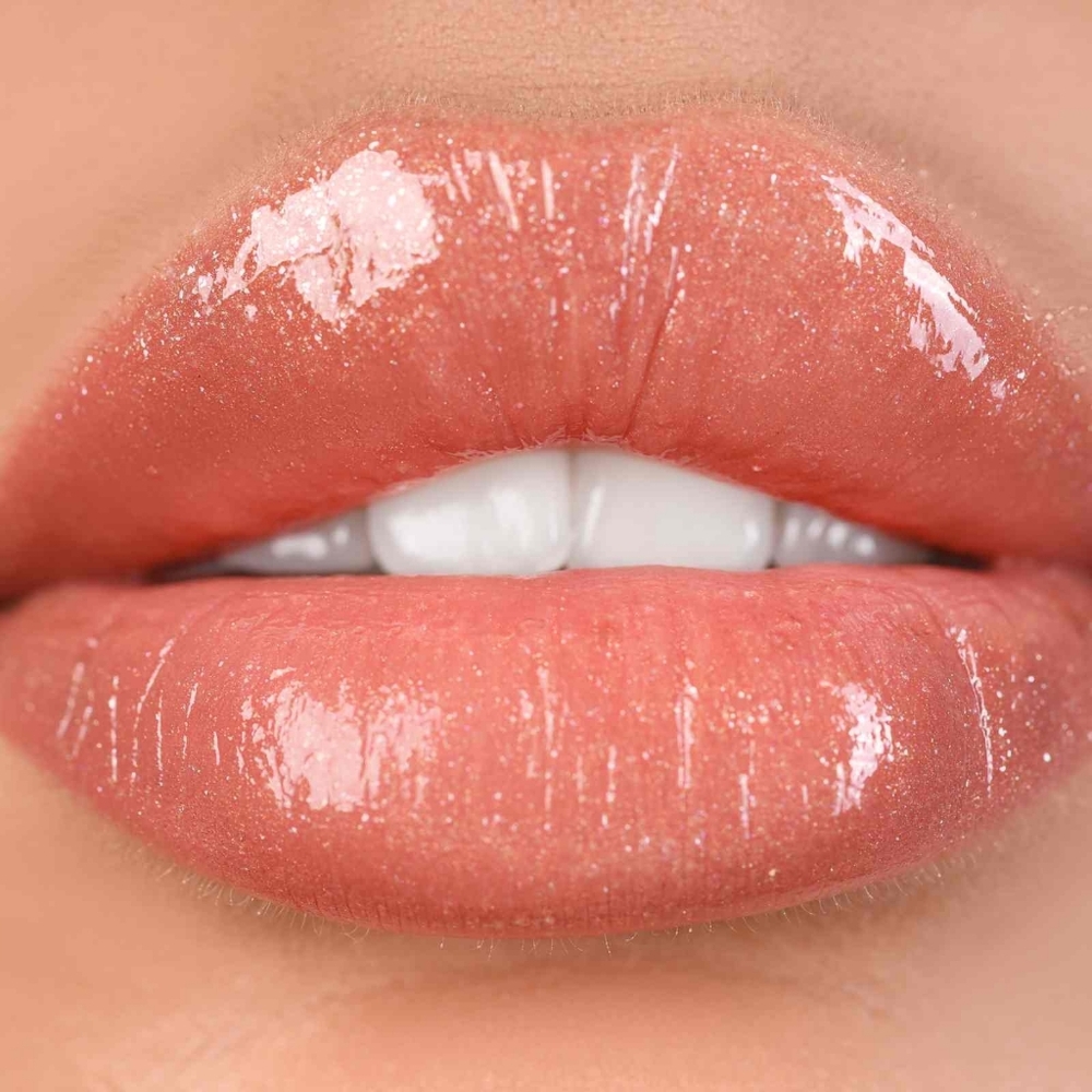 Laura Mercier Melted Sugar Lip Gloss (Soft Coral With Gold Pearl Shimmer)